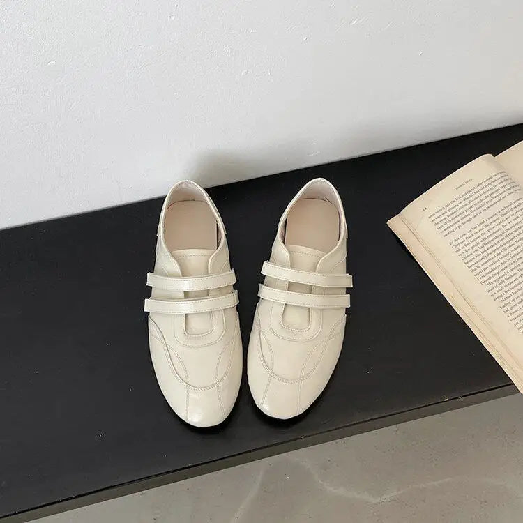 Women's Sneakers Flats Sport Shoes Fashion Loafers Shoes Casual Running Shoes Ballet Designer Walking Retro New Mujer Zapatos