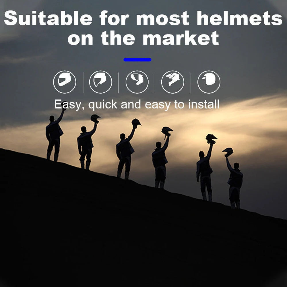 Bluetooth Motorcycle Helmet Headset BT5.0 Wireless Riding Headphone Automatic answering of incoming calls Moto Earphone