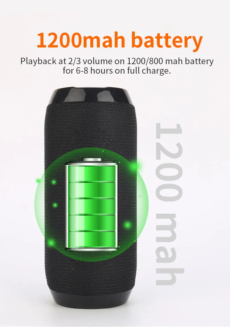 Wireless Bluetooth Speaker Portable Blutooth Radio FM Subwoofer Music Sound Box For Blootooth Audio Hand Free Baffe Caixa De Som