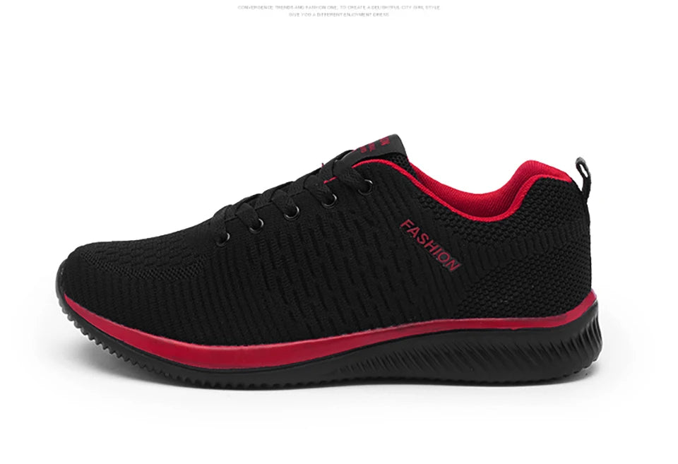 Men Running Spring Autumn Walking Loafers Fashion Casual Sports Shoes Breathable Light Men's Outdoor Shoes Plus Size38-48
