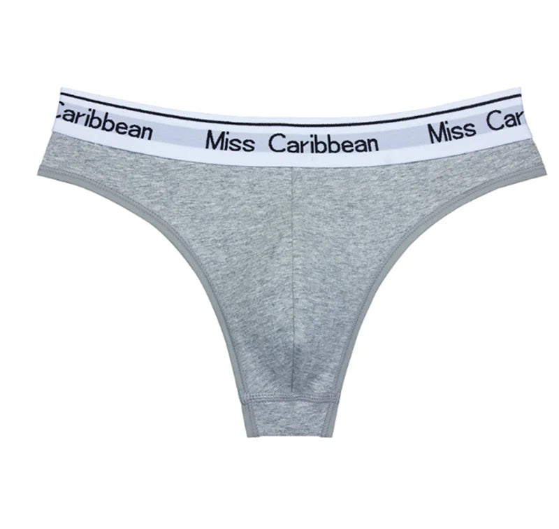 Lingerie sexy Men Underwear U Convex Sports Fitness Letter tanga hombre Cotton Low Waist strings Seamless Briefs Thong T Pants