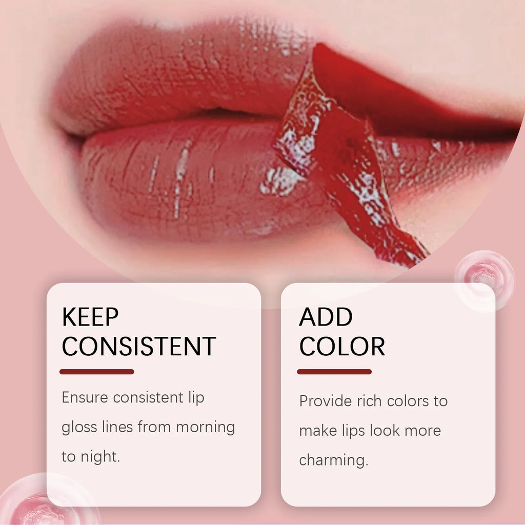 EELHOE Peel off Lip Liner Tattoo 3 Colors Matte Waterproof Non-stick Tear-Off Lip Stain Long Lasting Lip Liner Make up Cosmetics