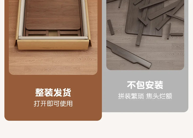 Folding desk, student home computer desk, bedroom small apartment study table, bedside writing desk, simple table