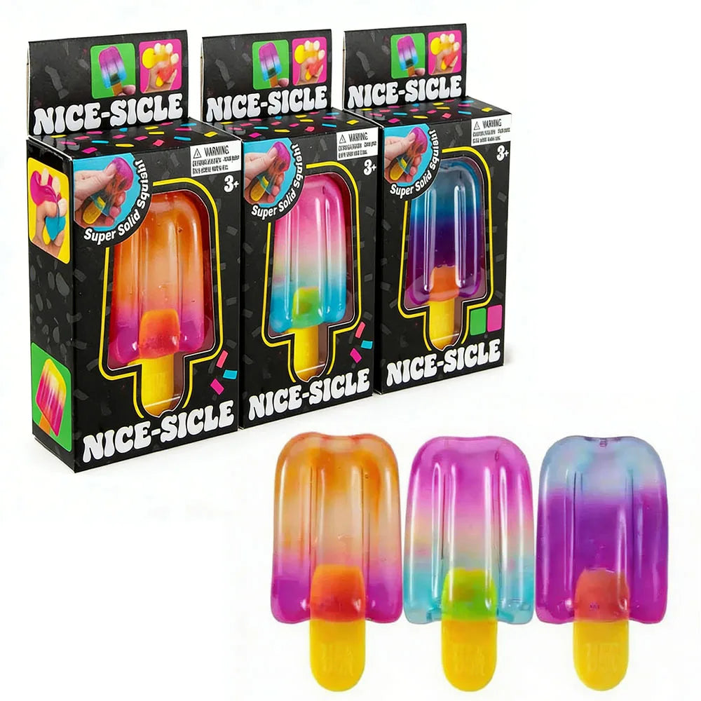 The Popular Needoh Popsicle With a Gradient Pressure Reducing Squeeze Ball Is An Adult Office Release Tool，Can reduce stress