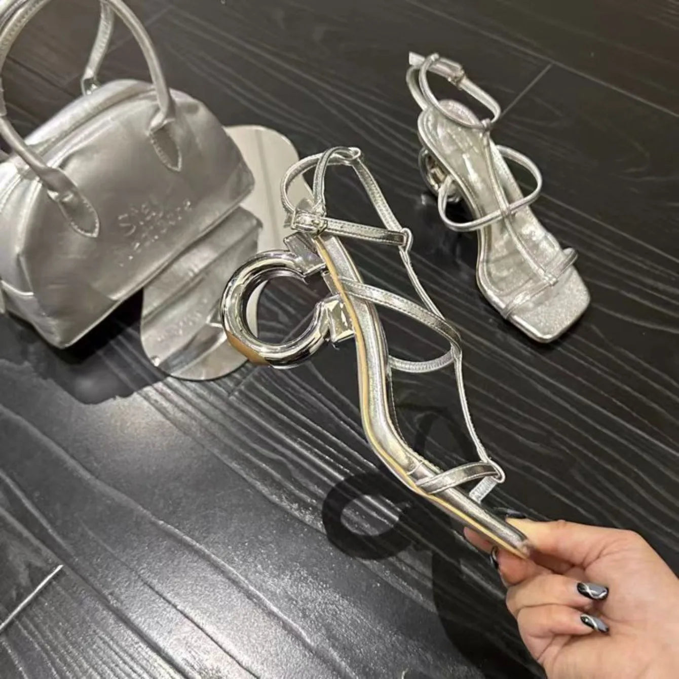 Shoes for Women Heel  Sandals  Luxury Designs Sandals Ankle Buckle Strap Clip Toe Roman Casual Beach Shoes Summer Ladies Heels