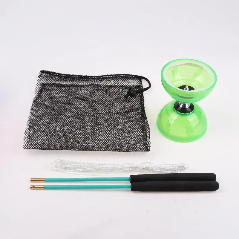 1set Portable Diabolo Chinese Yoyo Diabolo Set Professional Fitness Gear For Adults Kids Elderly Outdoor Indoor Agility Exercise