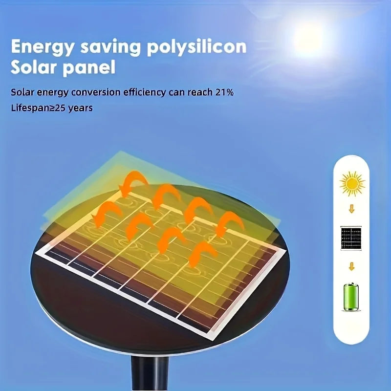 Solar Yard Light, New Ultra-Bright LED Lights, Outdoor Super Bright Solar Street Lights with Motion Sensor for Gardens, Paths