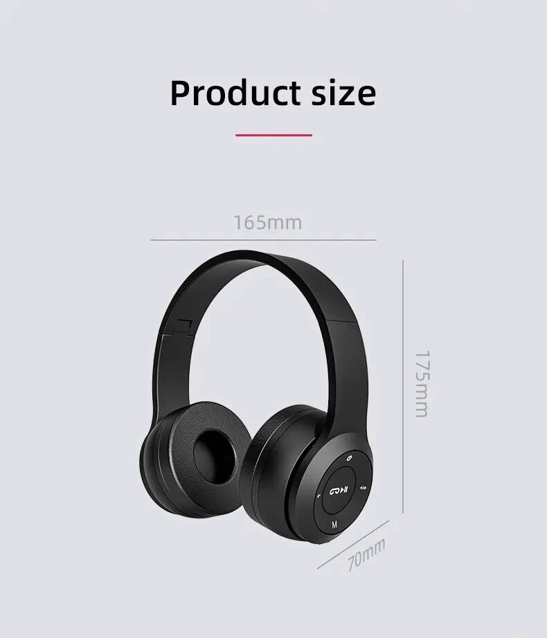 Bluetooth hands-free wireless headset P47 Bluetooth headset, suitable for all major brands of mobile phones