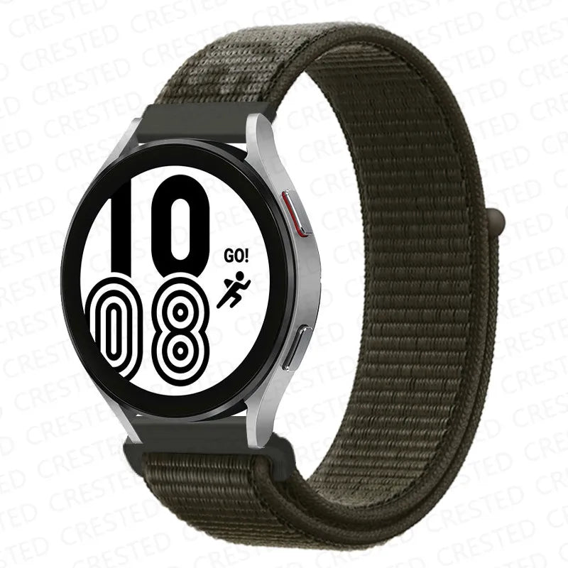 22mm 20mm Band for Samsung Galaxy Watch 7 FE 4 6 classic 5 Pro 3 active 2/correa Nylon Bracelet Huawei watch GT 2 3 pro 4 strap