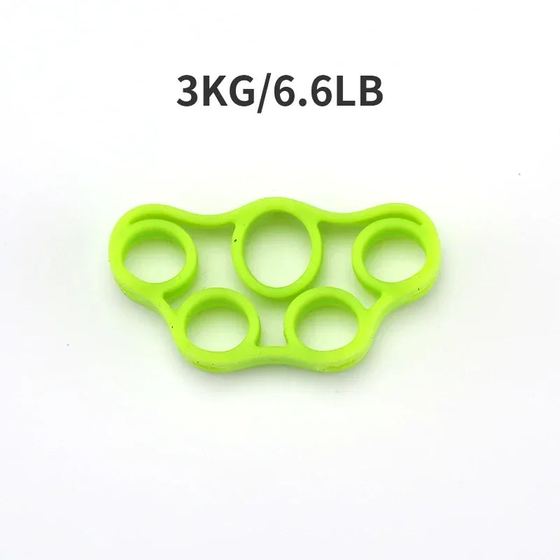 Hand Gripper Silicone Finger Expander Exercise Hand Grip Wrist Strength Trainer Finger Exerciser Resistance Bands Fitness Massag