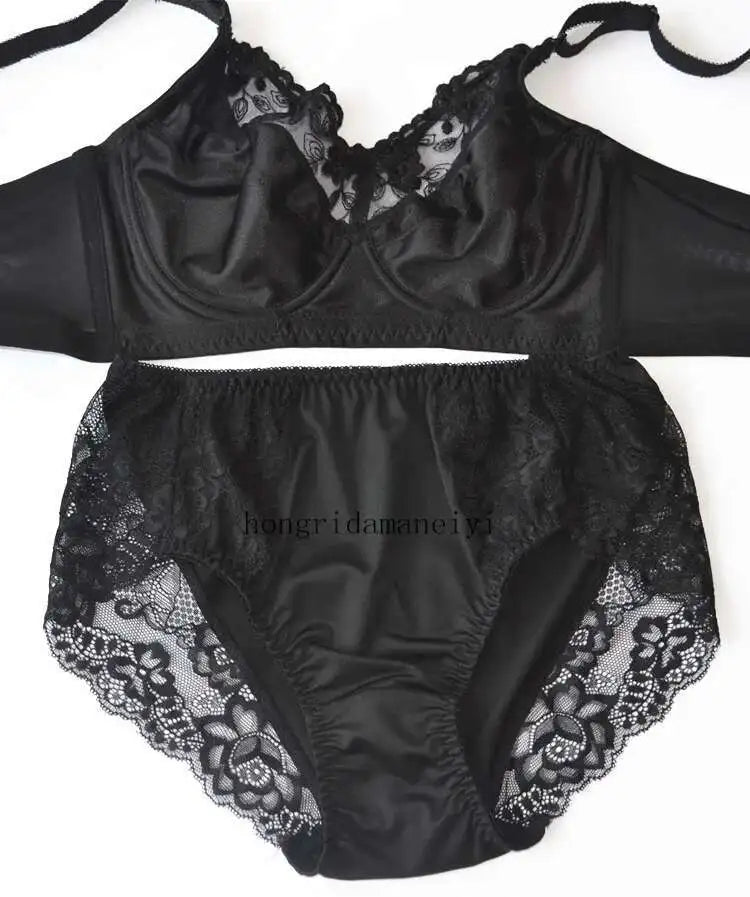 Bra And Panty Sets For Women 2020 Sexy Lingerie Bra Two Piece Set Intimates Ladies Underwear 75-110 B C D E F G H