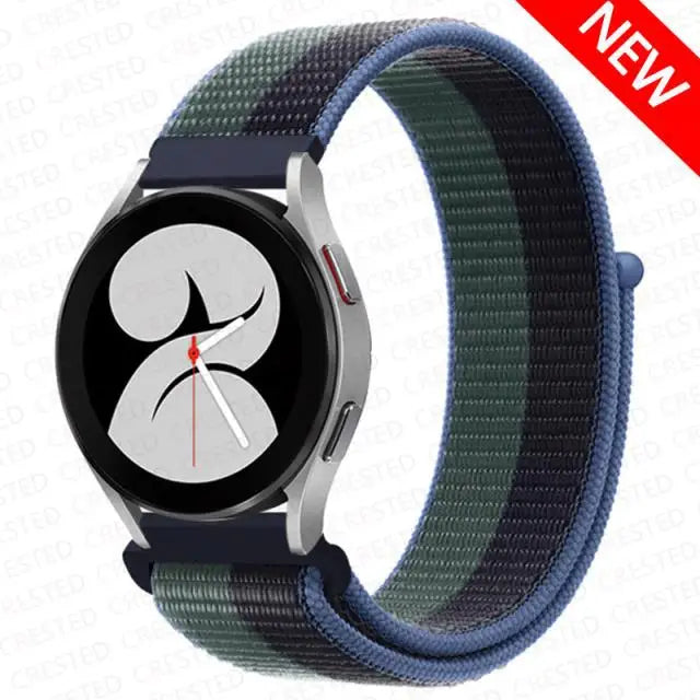 22mm 20mm Band for Samsung Galaxy Watch 7 FE 4 6 classic 5 Pro 3 active 2/correa Nylon Bracelet Huawei watch GT 2 3 pro 4 strap