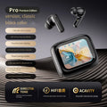 Bluetooth V6.0 AI Translation Headphones OWS Wireless Earbuds with LCD Touch Screen HD Stereo Sound Long Battery Life for Sports