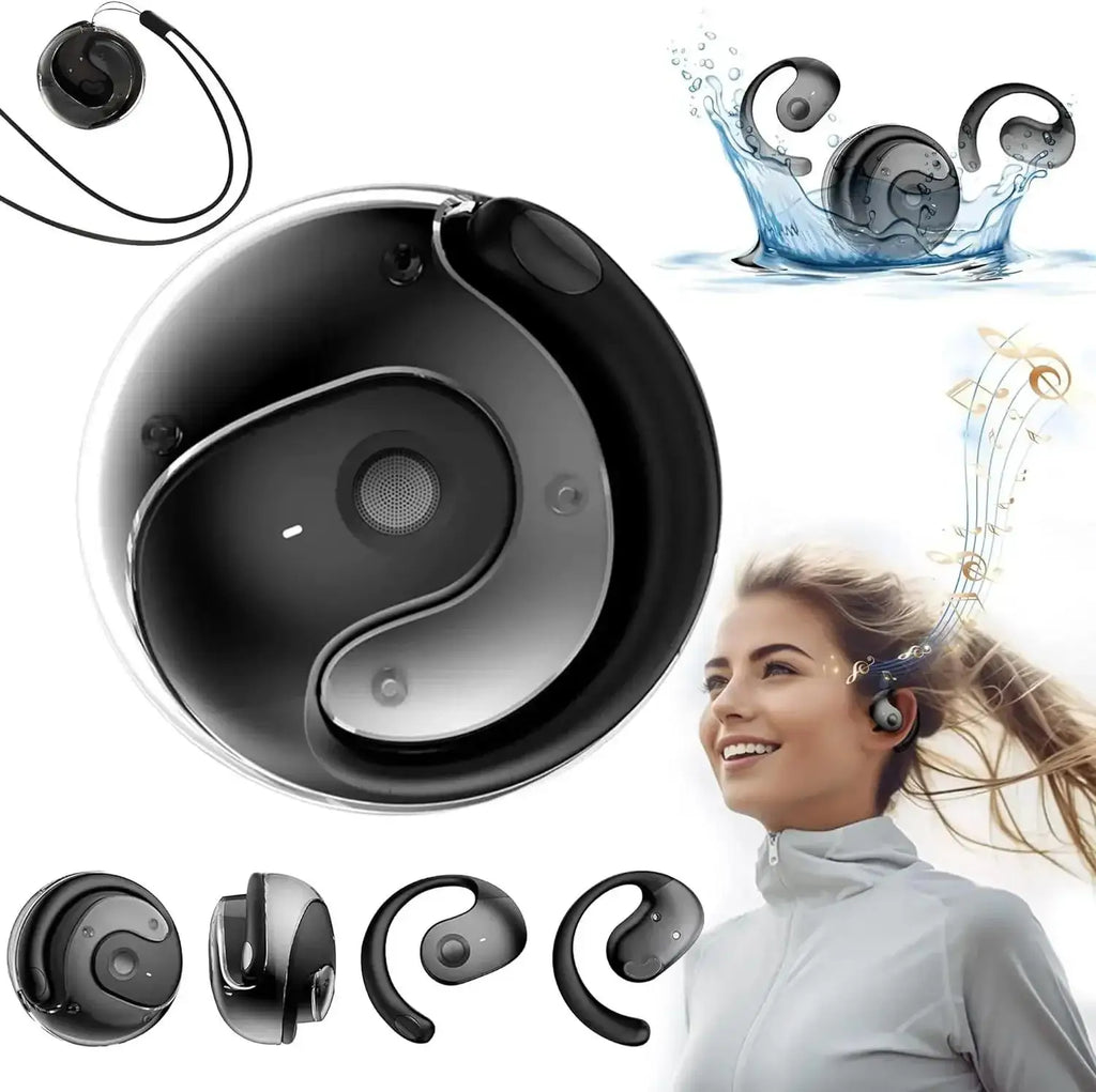 Wireless Headphones Bluetooth 5.4 Headset With Mic HiFi Stereo Sound Earphones Smart Touch Sports Waterproof Earbuds For iPhone