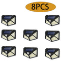 Solar Lights Outdoor 100 LED Motion Sensor Wall Lamp Outside Waterproof Solar Flood Lights For Yard,Garden,Garage, Fence,Patio