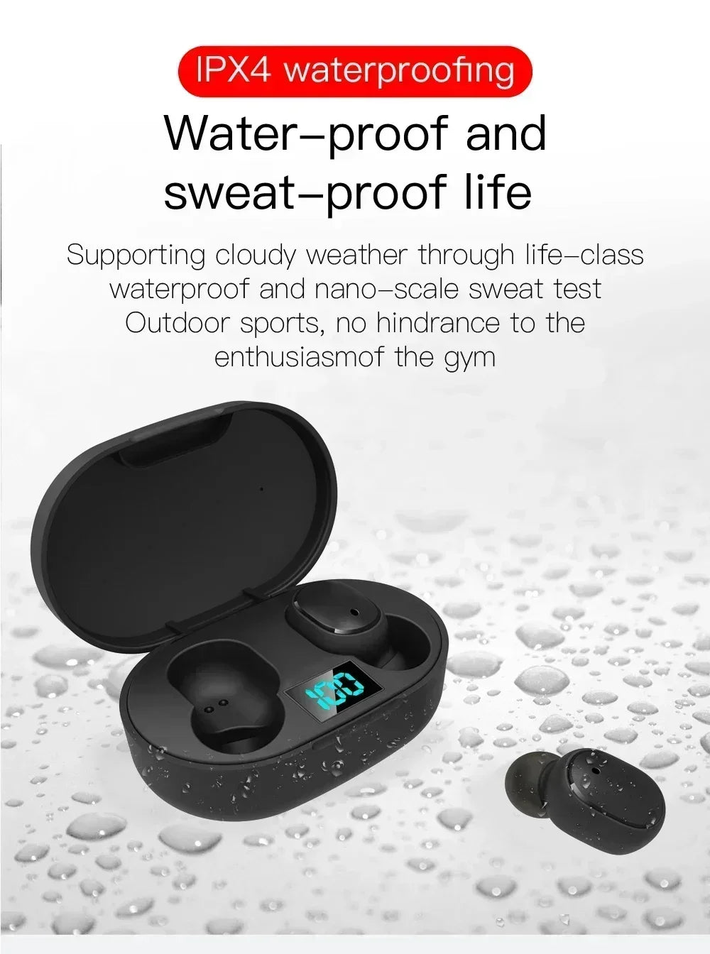 Bluetooth Earphones 5.3 Wireless bluetooth headset Noise Cancelling Headsets With Microphone Headphones for all smartphones