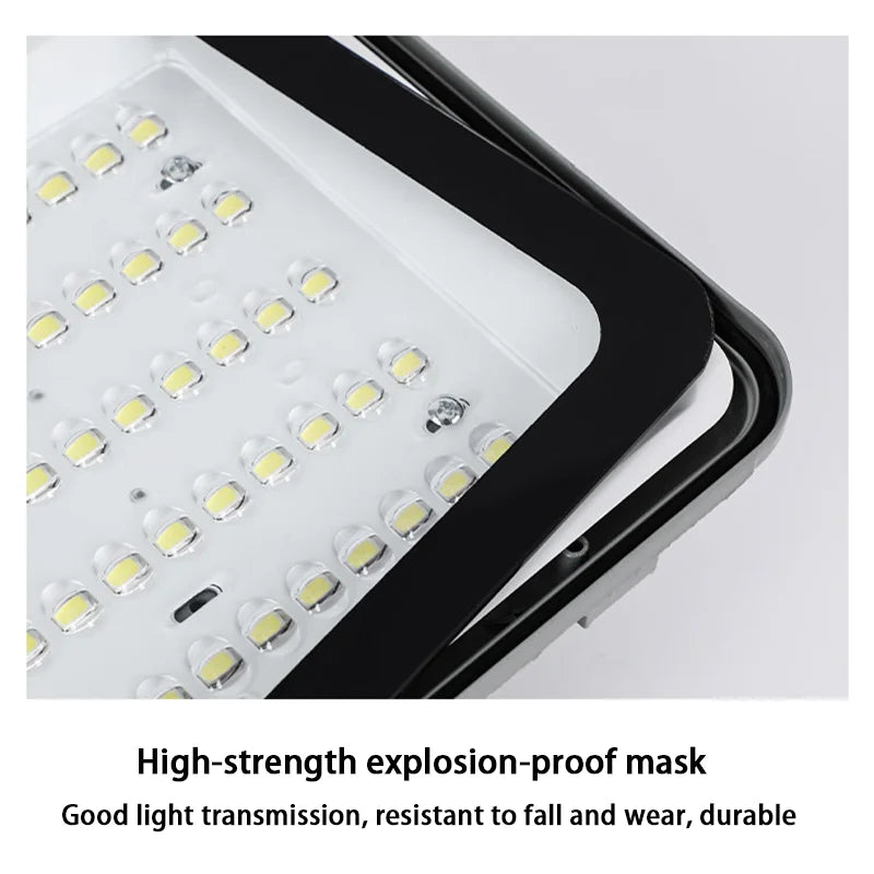 9000W Solar Street Lights Outdoor Commercial Parking Lot Light Dusk to Dawn Solar Security Flood Lights Solar Lamp for Yard Road