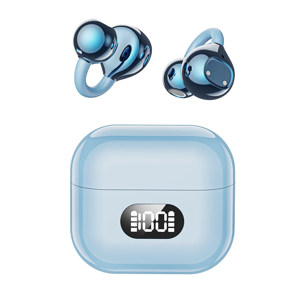 Earphone with Bluetooth 6.0 version X62 - Open-air wireless headphones for sports, commuting, low latency, high fidelity