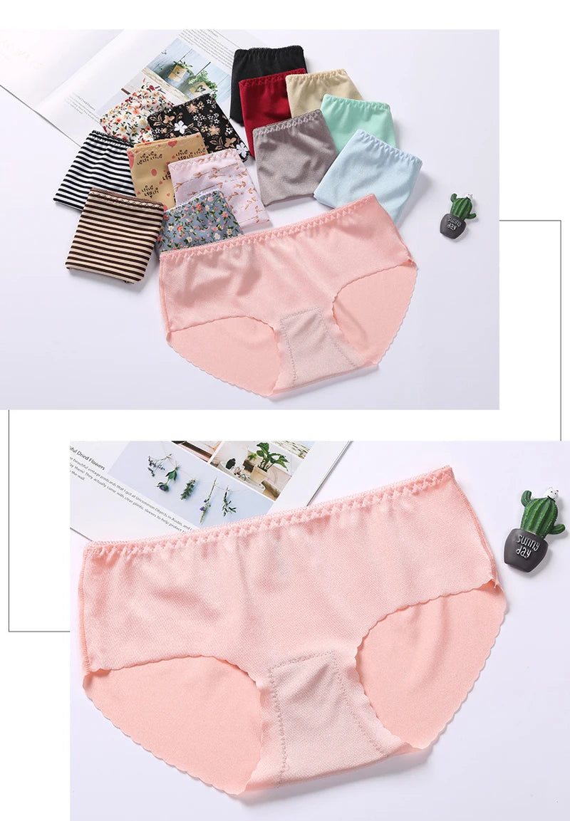 Seamless Bra Set For Women Underwear Push Up Lingerie Set Wire Free Bra & Panties Set 3/4 Cup Adjustable Brassiere & Briefs Set