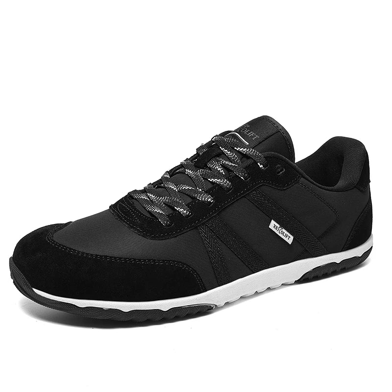 Men Spring and Autumn Oversized Wide Toe Shoes Barefoot Casual Shoes Popular Flat Sneaker Outdoor hiking driving Footwear