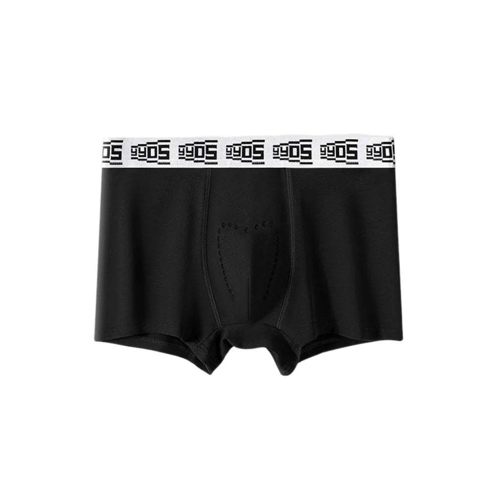 Lingerie Mesh Men's Flat Panties Mid Waist Ice Silk Shorts Boxers Traceless Underpants Seamless Briefs Gift