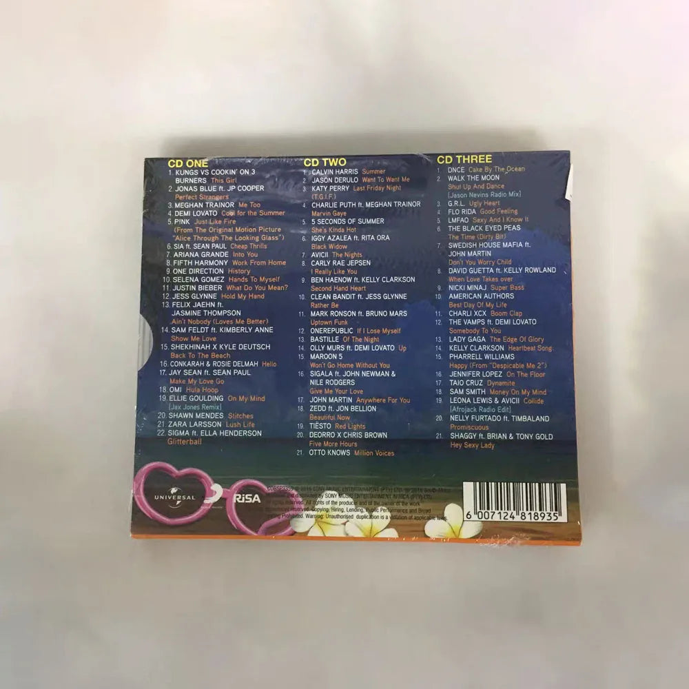 CD Now That S What I Call A Summer Party 3CDThe Overall Style Is Unified  Summer Tone of "brisk, High Energy and Easy To Follow"