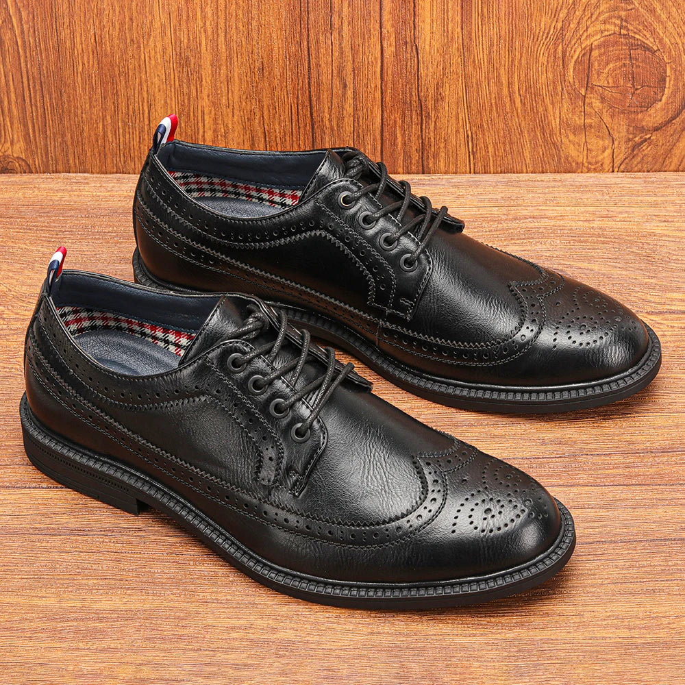 Dress Shoes Man Business Stylish Comfortable Gentleman'S Wedding Shoes