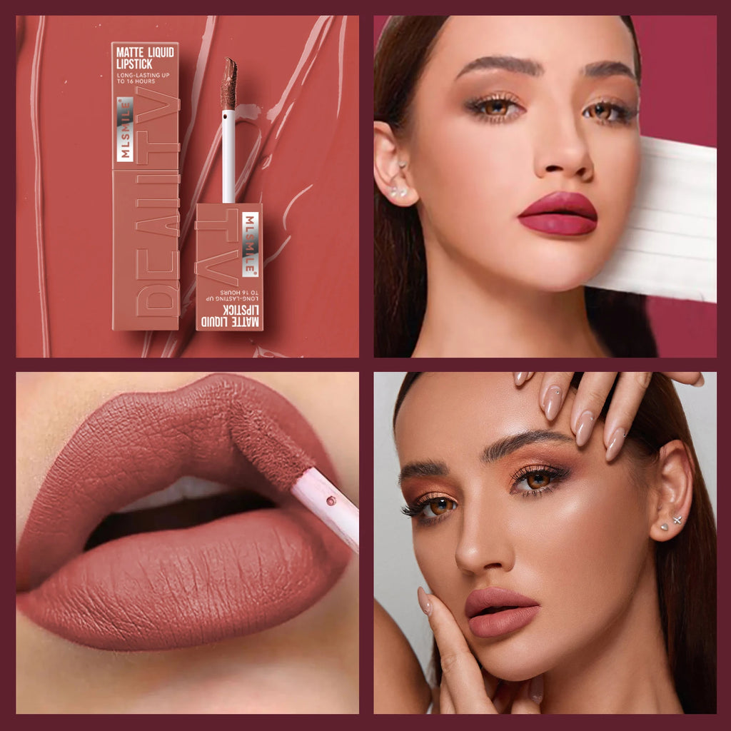 6 colors Moisturizing Lip Gloss-Pearlescent Lustrous Mirror Nude Lip Stain with Natural Lip Oil Valentine's Christmas Day Gifts