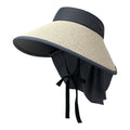 Summer Outdoor Sun Hat For Women Fashionable Casual Wide Brimmed Hat Portable Fisherman Hat With Removable Sunscreen Hats