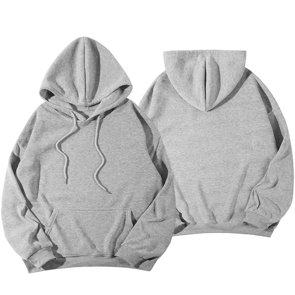 Hoodies for men and women 2026 autumn new item heavyweight American high street men's top plus size hooded pullover