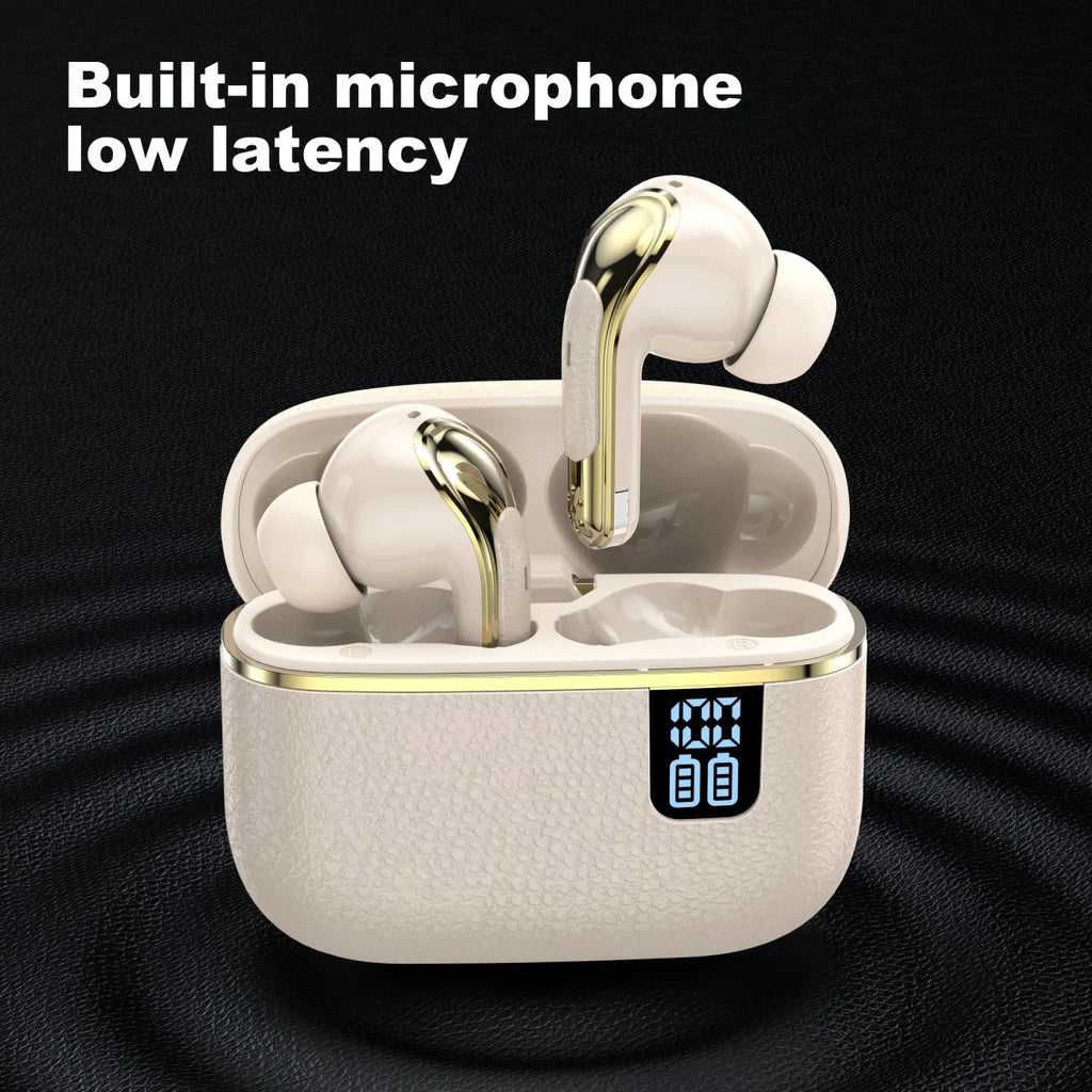 Bluetooth Earphones Intelligent Noise Reduction Wireless Earbuds Bluetooth 5.3 Headphones Tws With Led Display For Android Ios