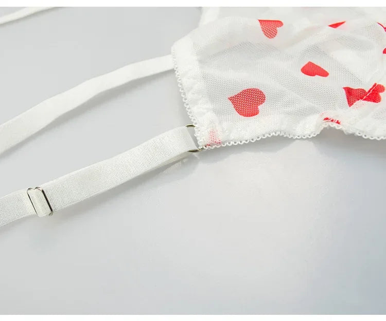 Female Lingerie Sexy Lingerie for Women Body Shorts Push-up Bra Woman Underwear Transparent Intimate Lingerie Set