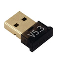 USB Bluetooth 5.3 Adapter Wireless Bluetooth 5.1 Dongle Adapter for PC Laptop Wireless Speaker Audio Receiver USB Transmitter