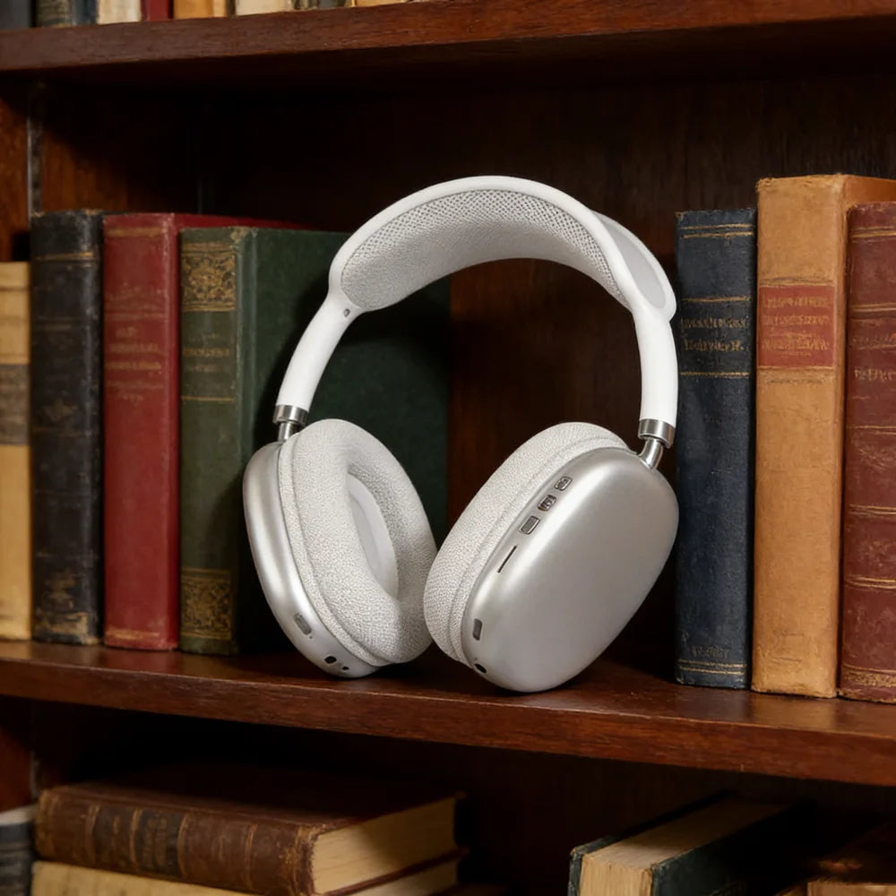 New Bluetooth Wireless Headset with Mic: Stereo Earphone Designed for Sports, Gaming, and Seamless Phone Connectivity