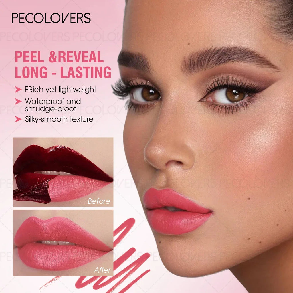 Off Lip Stain Lip Tint - Longlasting Waterproof Transfer Proof Lip Gloss, Lip Liner Effect