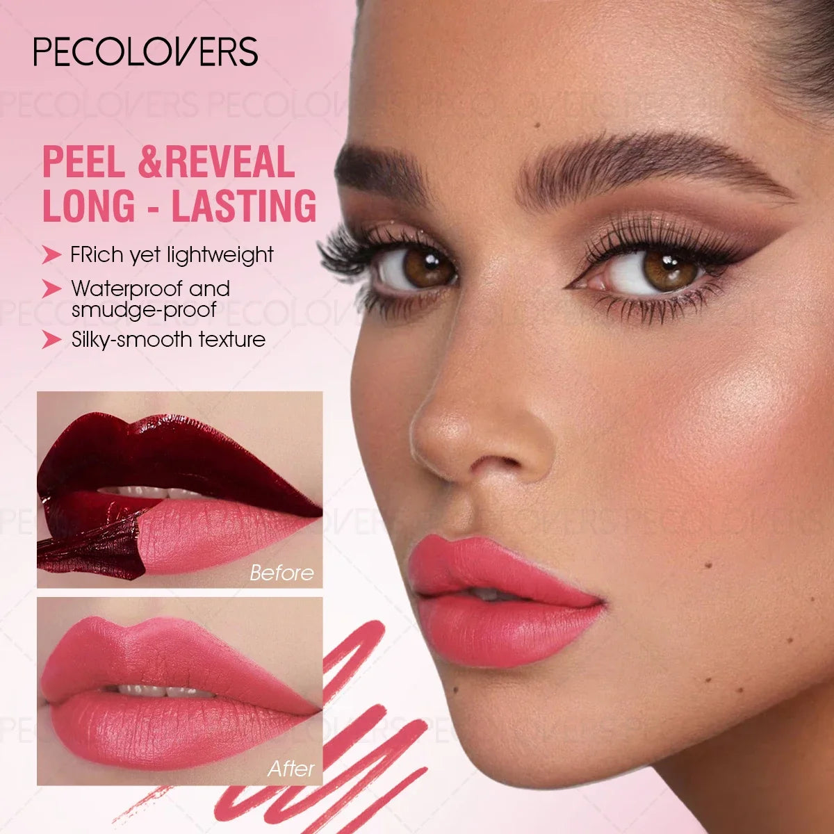 Off Lip Stain Lip Tint - Longlasting Waterproof Transfer Proof Lip Gloss, Lip Liner Effect