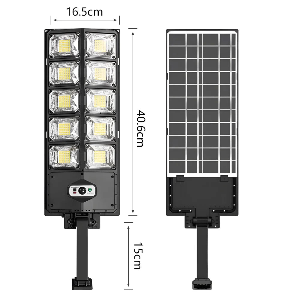 Solar Lights Outdoor Waterproof LED Solar Lamp Motion Sensor Light Remote Control Garden Accessories Outdoor Street Yard Garage
