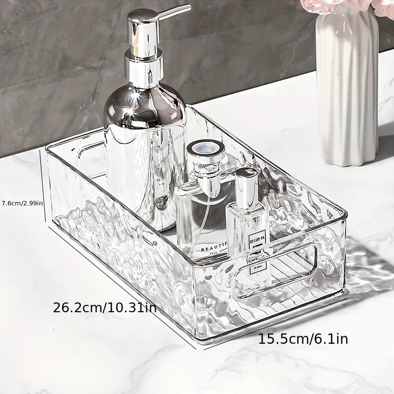 Top Quality Stackable Storage Box Acrylic Organize Cosmetic Organizer for Cosmetics and Beauty Products for Dressers, Bathrooms