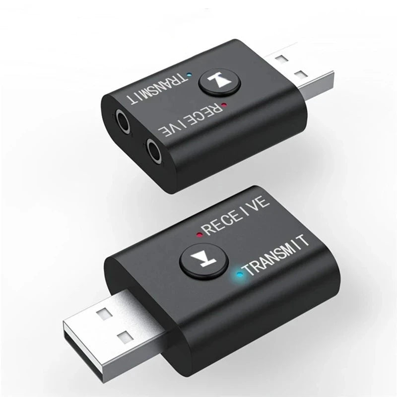 Bluetooth Audio Adapter Bluetooth USB Receiving Transmitter 2 in 1 Audio Transmitter Receiver