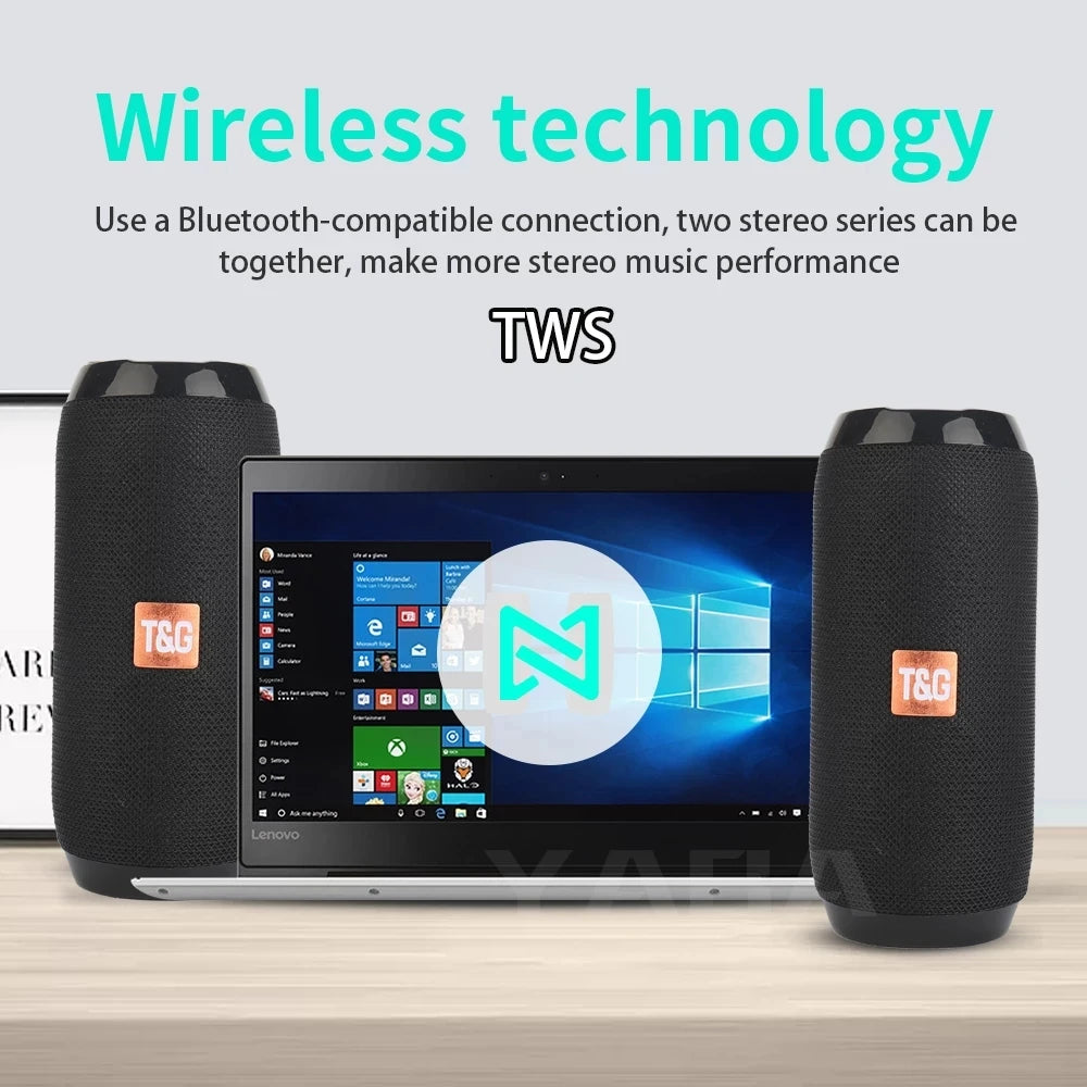 Wireless Bluetooth Speaker Portable Blutooth Radio FM Subwoofer Music Sound Box For Blootooth Audio Hand Free Baffe Caixa De Som