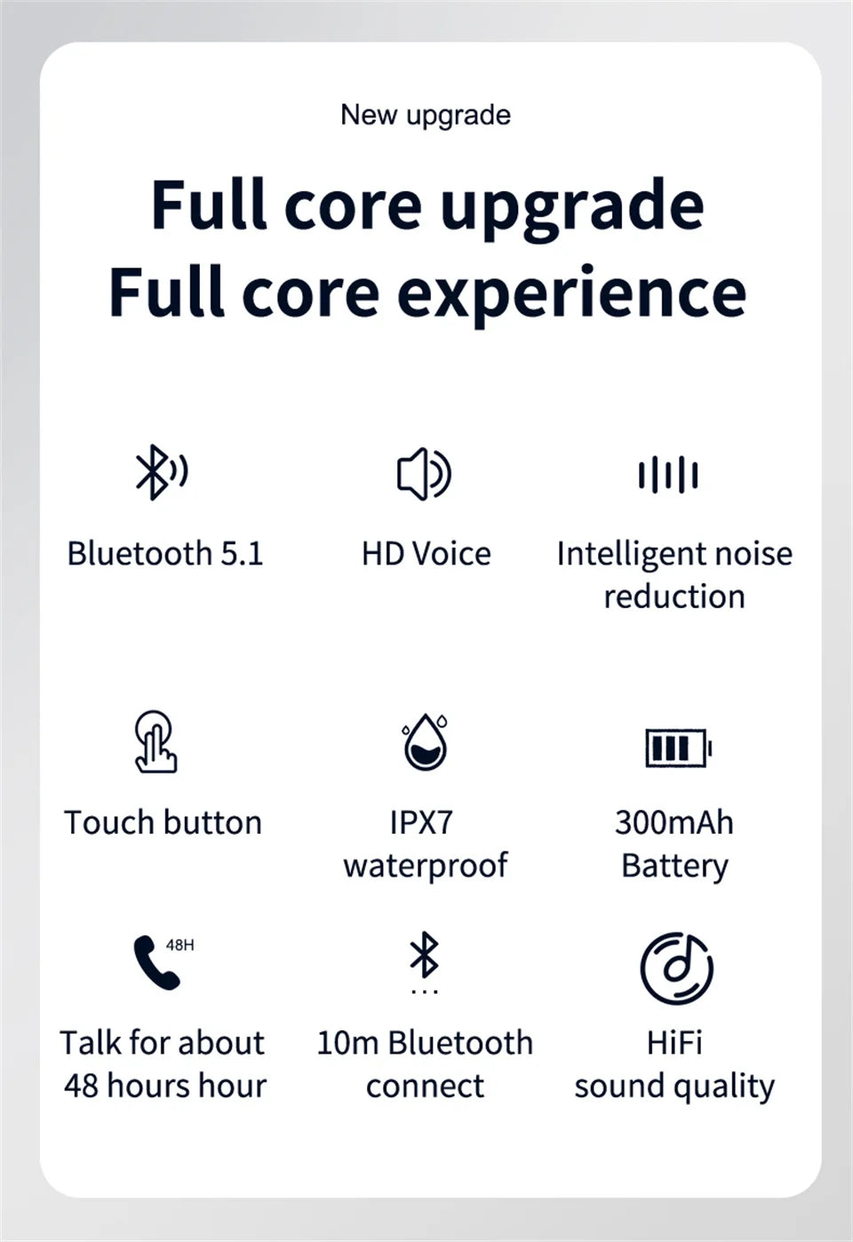 Bluetooth Earphones Wireless Headphones With Microphon Busines Headset Fone De Ouvido For Driving Audifonos Talking Auriculares