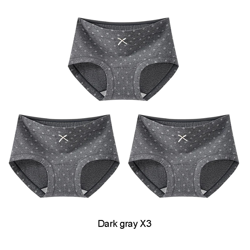 Belly Reducing Panties Set Pack Fashion Briefs Panties Women Sports Breathable Women's Cotton Briefs Fancy Underwear Lady Sexy