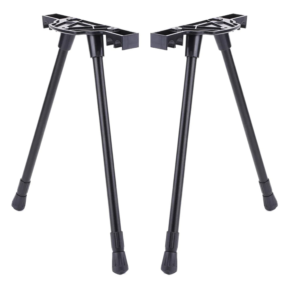 Folding Workbench Legs Metal Foldable Furniture Legs Adjustable Height Coffee Table Legs DIY Camping Equipment Outdoor Travel