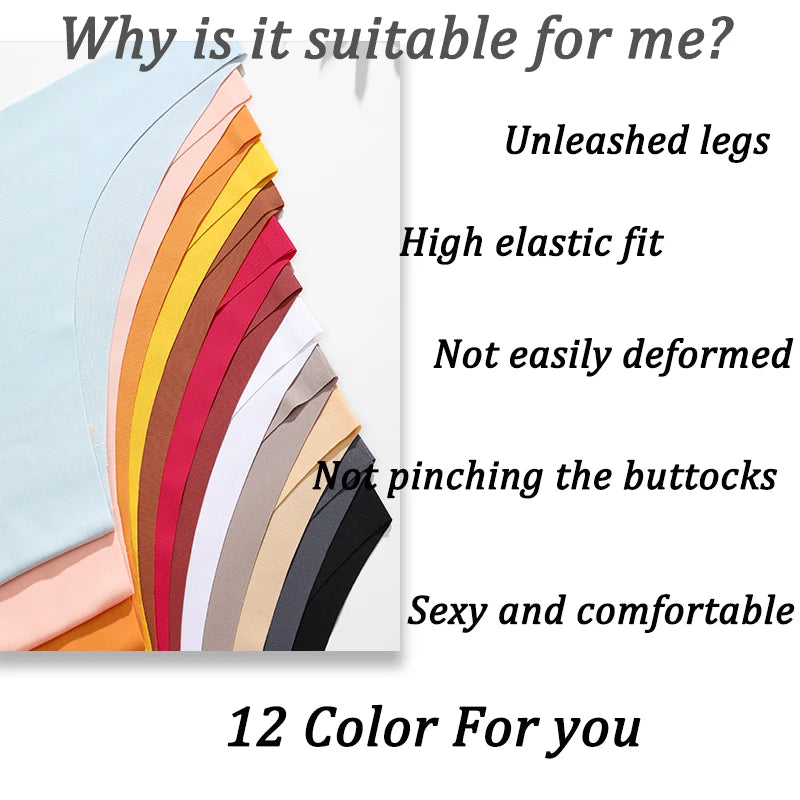 6Pcs/Set Low Waist Panties Plus Size Seamless Ice Silk Panty Sexy Girl Underwear Cotton Crotch Briefs Breathable Brazilian Pants