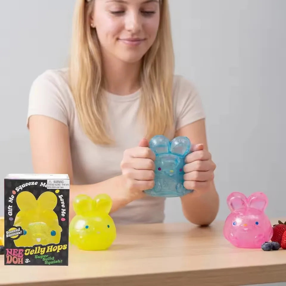 Needoh Nice Cube Sensory Stress Reliever Multiple Styles Fidget Tool for Anxiety & Focus Desk Sensory Cube for Adults Kids
