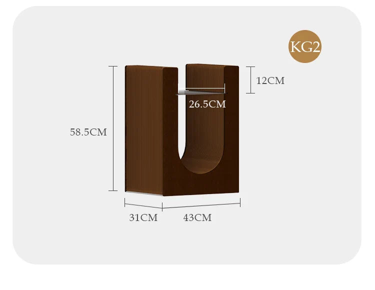 Folding paper sofa side cabinet small coffee table light luxury home creative mini side table bedside shelf small table 거실테이블