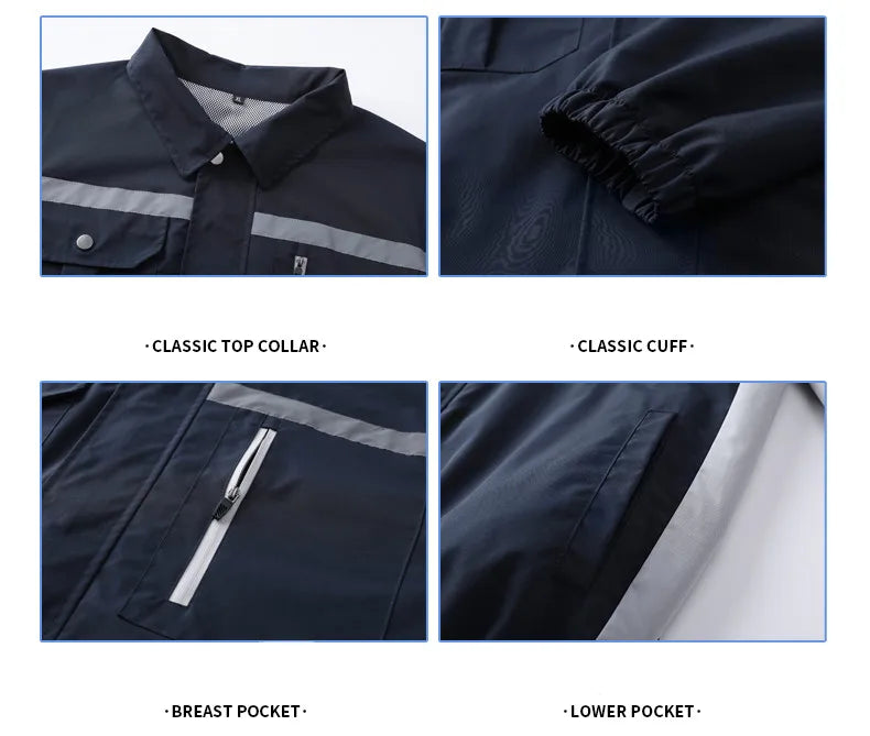 New Loose Cooling Work Clothes For Both Men And Women Summer Sun Protection Jacket Air Conditioning Suit With Two Fans Clothing