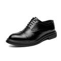 Man Casual Business Shoes Men Patchwork Leather Oxfords Fashion Dress Flats Leisure Office Men's Formal Wedding Shoes