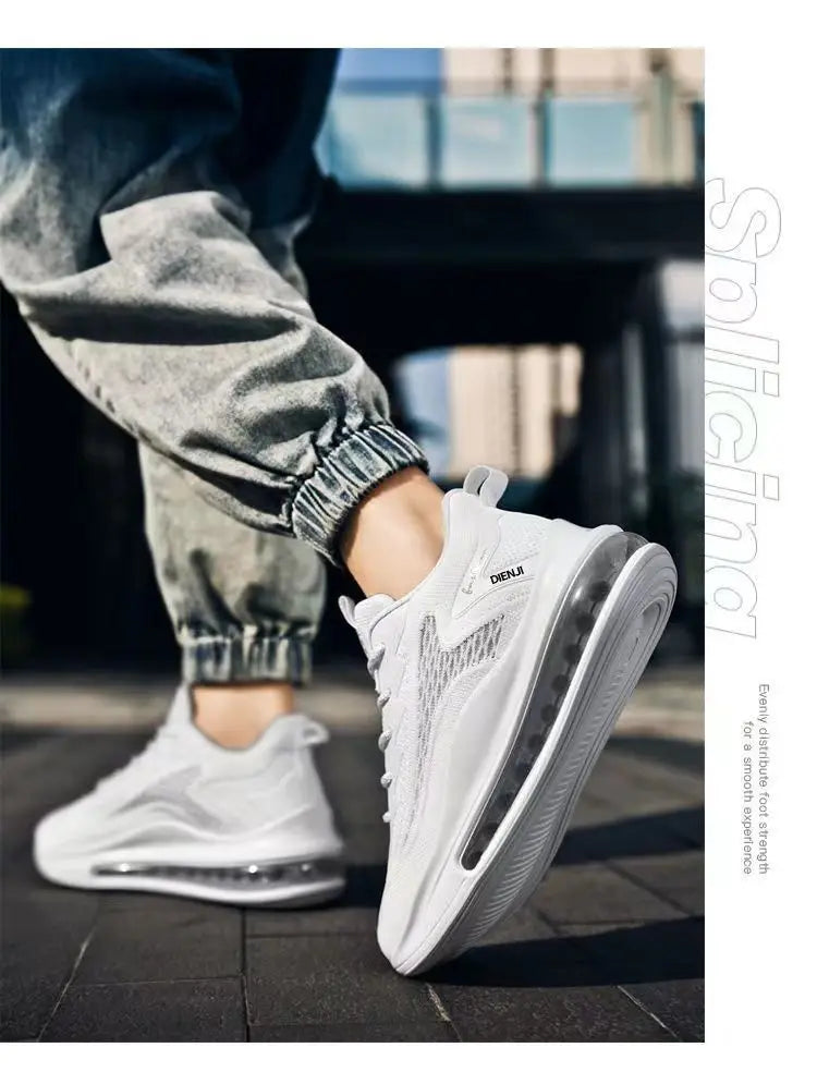 Men's Sneakers 2025 Fashion Non-slip Shock-absorbing Sports Running Shoes Man Lightweight Breathable Training Shoes Tennis Shoes