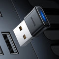 Baseus USB Bluetooth Adapter Bluetooth 5.1 Music Audio Receiver Transmitter For PC Speaker Laptop Wireless Mouse USB Transmitter